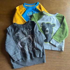 3T Cat & Jack sweatshirt lot (3)